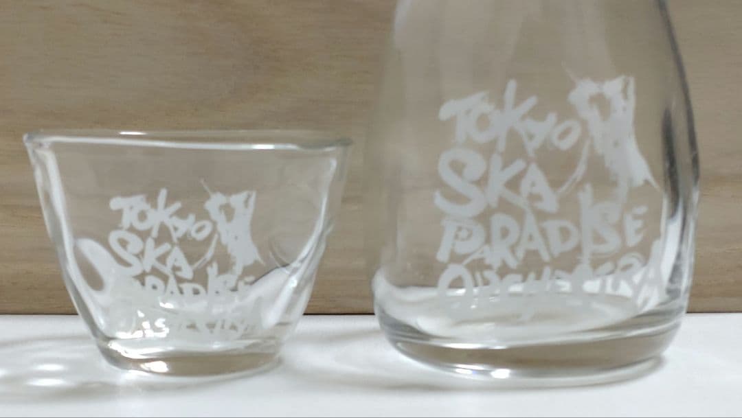 【未使用】スカパラ 30周年記念とっくりおちょこセット＆FC限定グラス2個セット