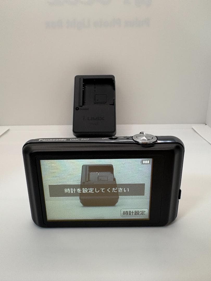 16:【美品】Panasonic LUMIX DMC-FH7 ブラック動作確認済
