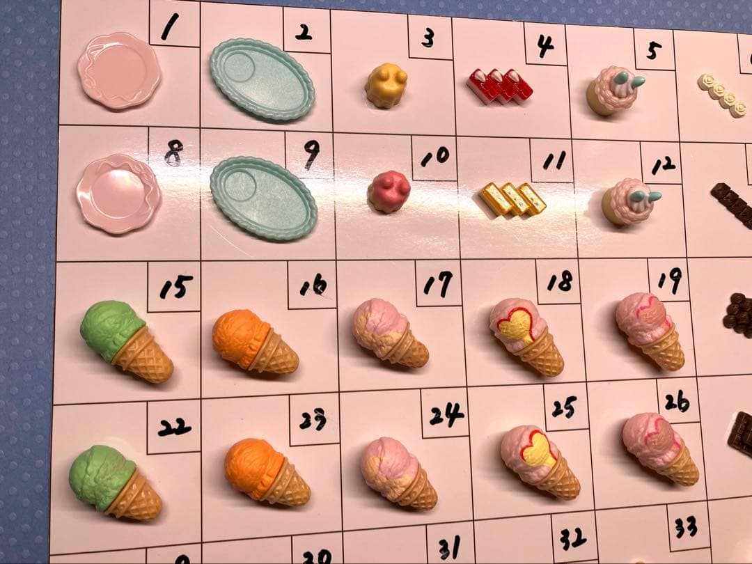 シルバニア　新品スイーツ　各¥150