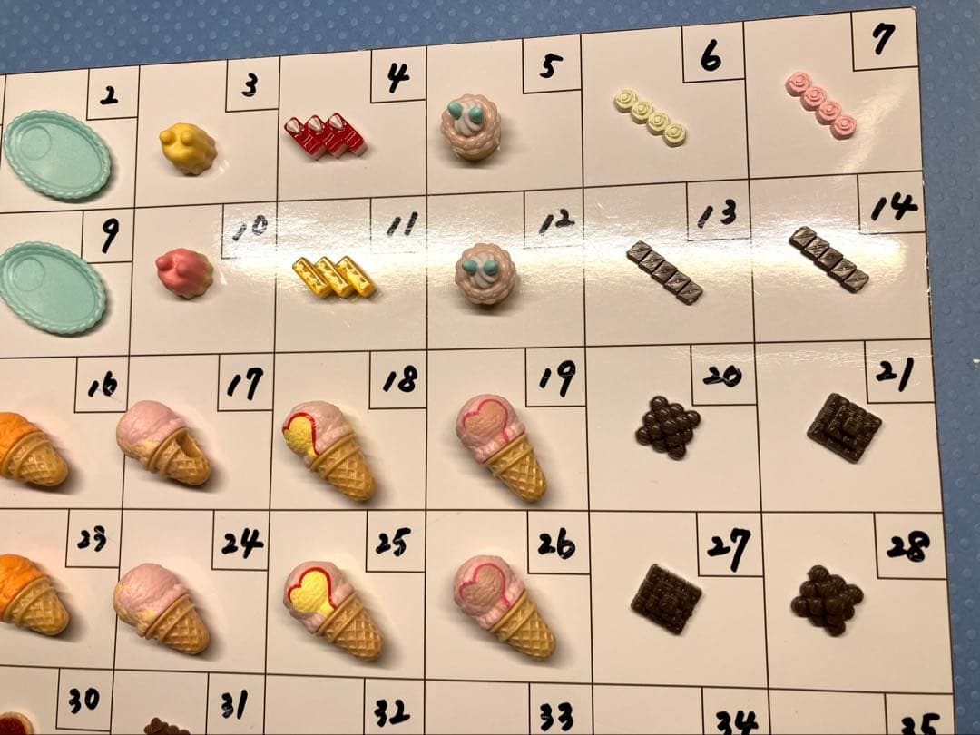 シルバニア　新品スイーツ　各¥150