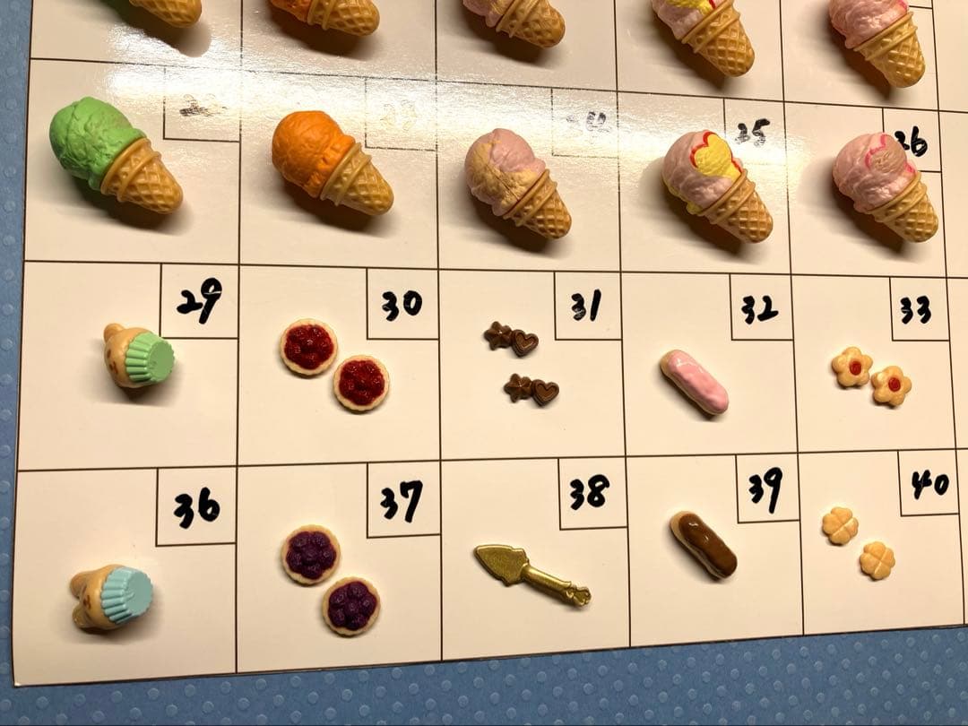 シルバニア　新品スイーツ　各¥150