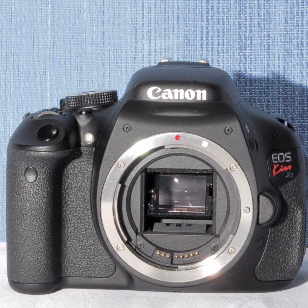 daf　♥️キヤノン .EOS Kiss X5 レンズキット♥️スマホ転送