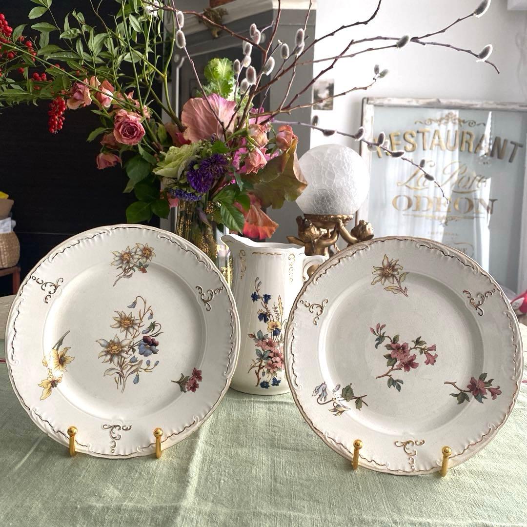 サルグミンヌRIGHI sarreguemines RIGHI プレートセット