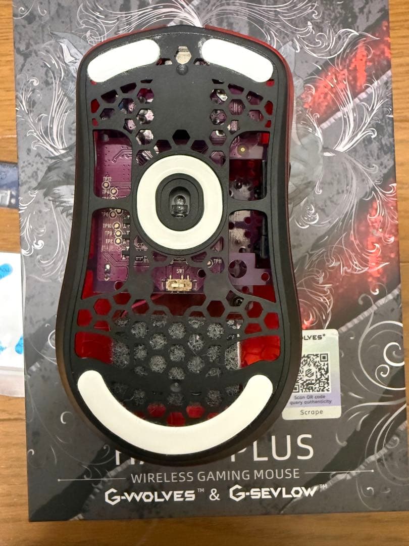 超美品 g-wolves hts plus 8k ルビー