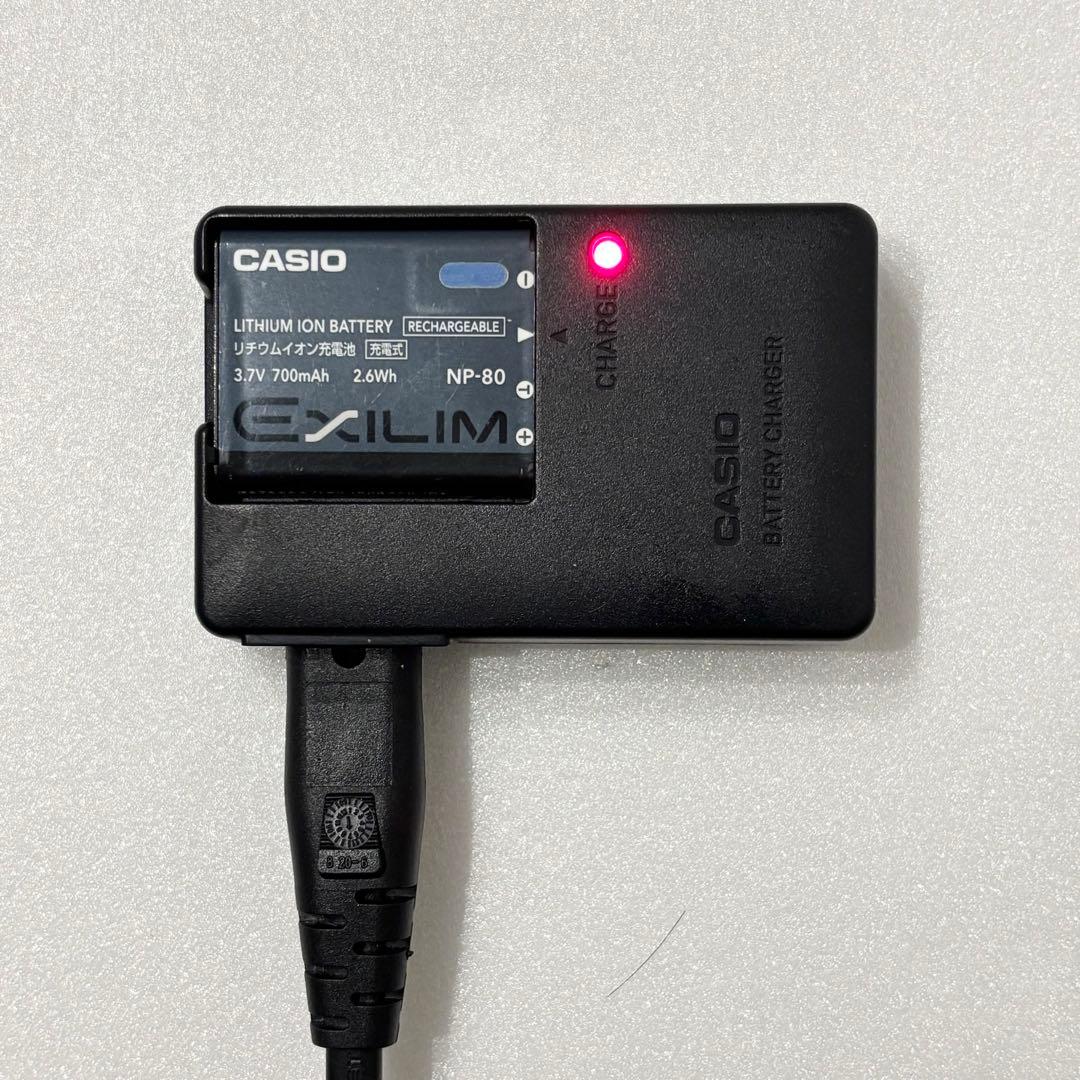 CASIO EXILIM EX-Z270 デジタルカメラ バッテリー 充電器