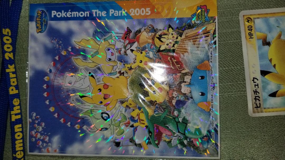 希少セット★ポケパーク 2005年　まとめ売り　ピカチュウ、レックウザ、アチャモ