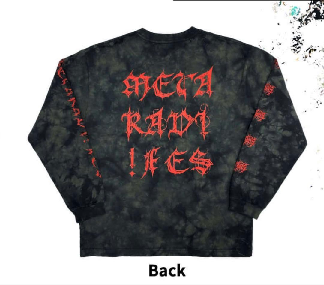 BABYL メタラジ！FES TIE DYE ロングスリーブ Tシャツ