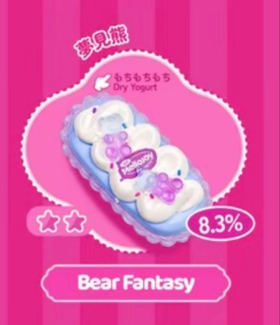 Mellojoy スクイーズ フィンガータルト　夢見熊