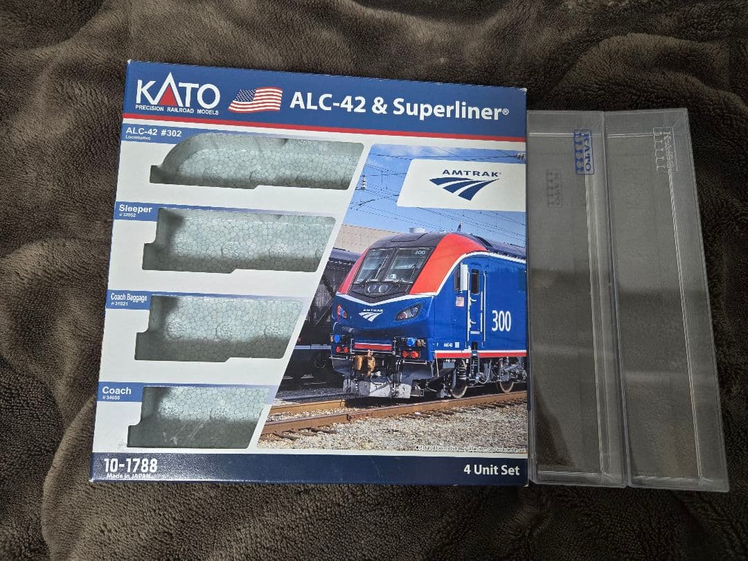 KATO Amtrak ALC42 P42 Superliner 計12両セット