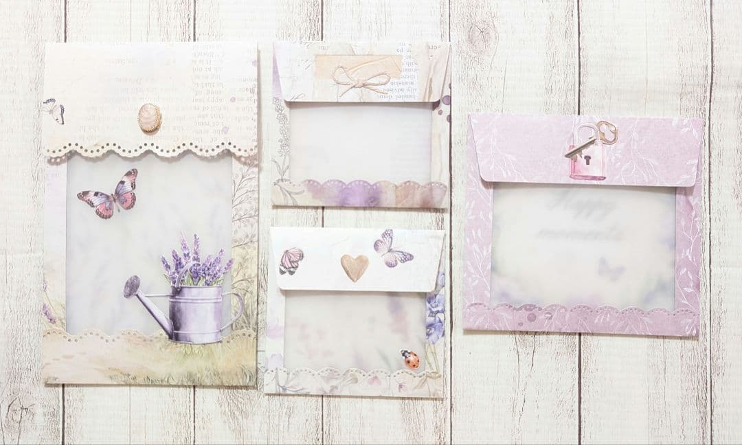 おすそ分けファイル♡ スタンペリア・Lavender♡ A5サイズ♡