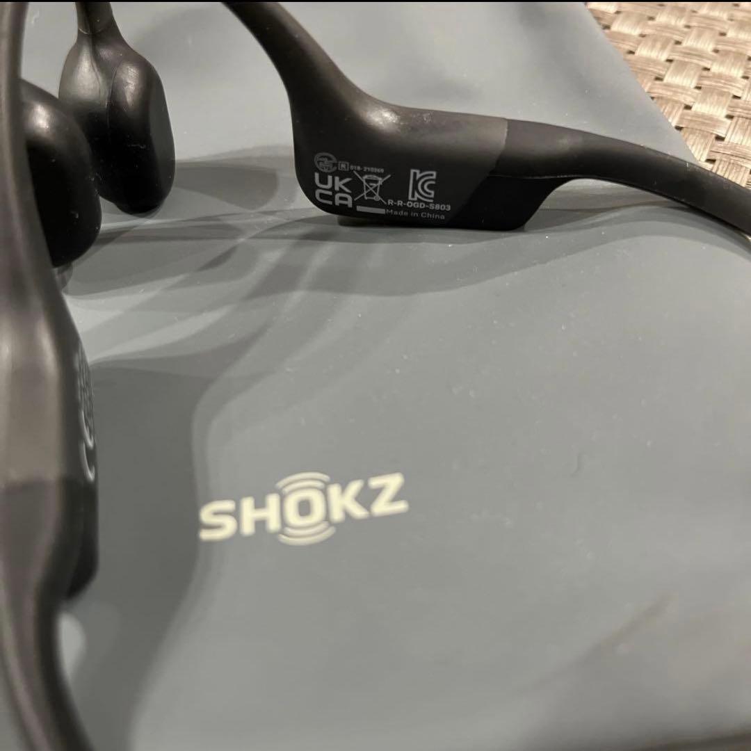 SHOKZ OpenRun S803骨伝導イヤホン ブラック