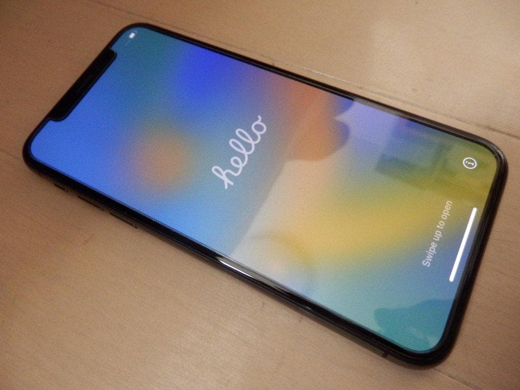 美品 .iPhone X 本体 スペースグレイ 64GB SIMフリー