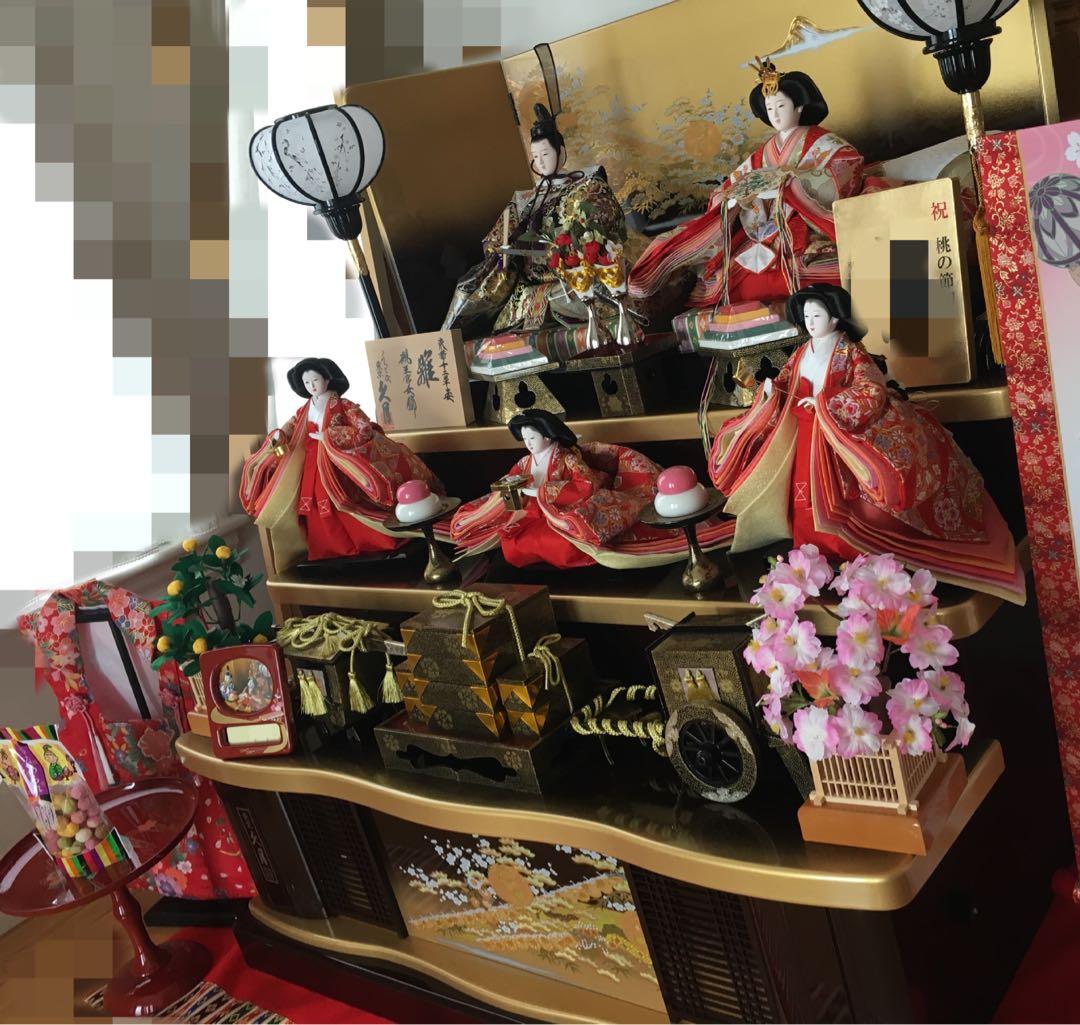 雛人形　ひな人形　お雛様　久月　ひな祭り　御代理様