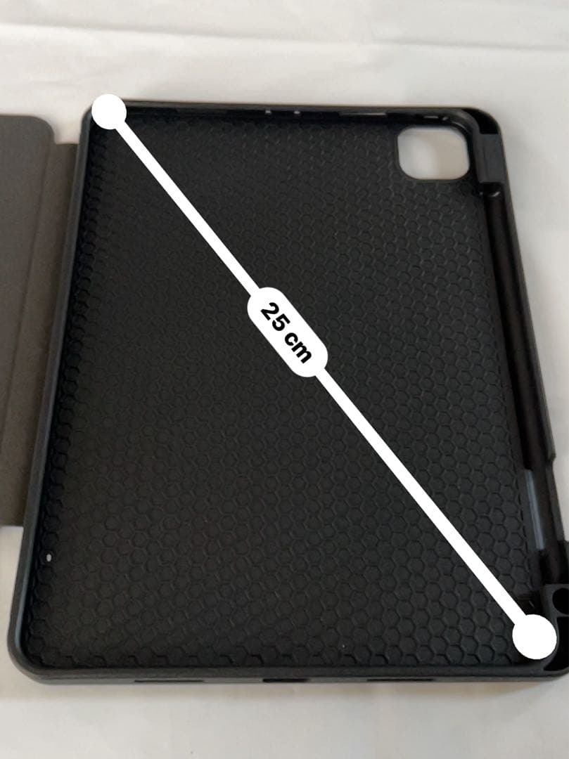 iPad Pro 11インチ ケース 第4/3世代対応 ペン収納 ブラック