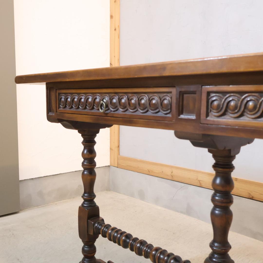 バロッサバレンティ コンソールテーブル サイドボード IDC大塚 アンティーク調