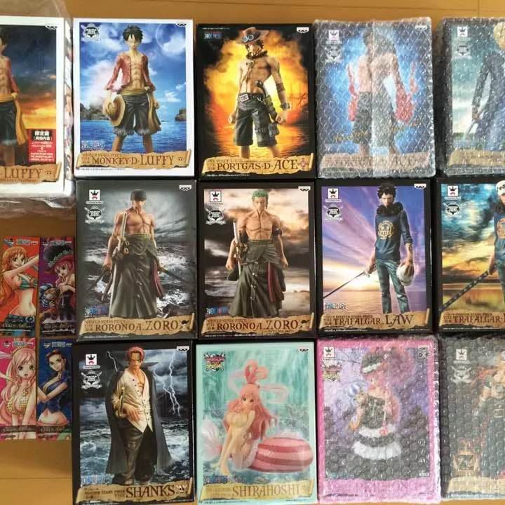 ワンピース MSPフィギュア ルフィ・エース・ゾロ・ロー・シャンクス13種セット