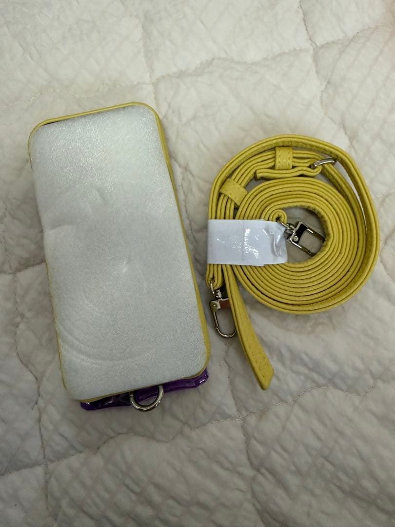 未使用　ajew エジュー 16pro 限定品 黄色 紫 スマホケース