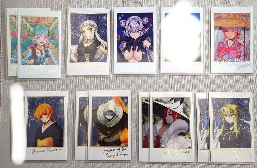 【54枚定価まとめ売り】FGO フェス　ポートレイト ポトレ