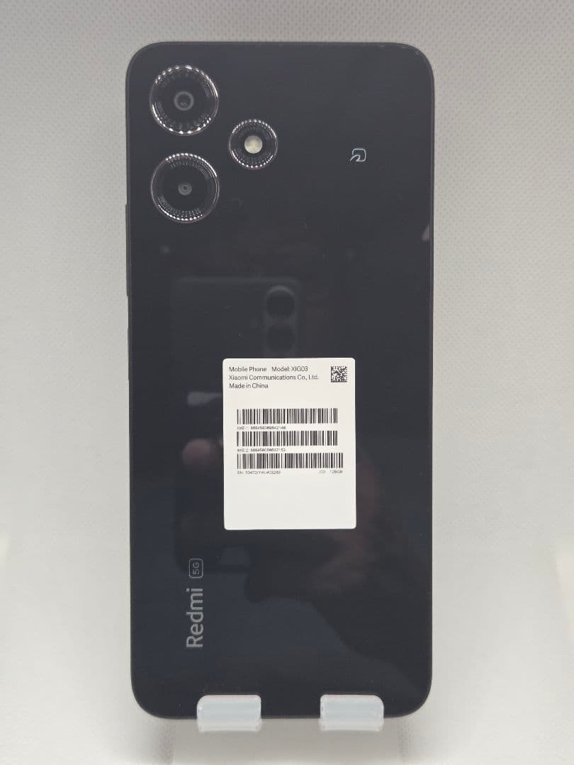 美品 Redmi 12 5G 128GB ブラック SIMフリー XIG03