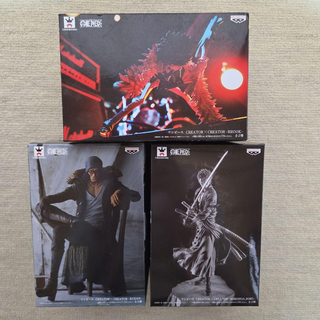 ワンピース造形師×写真家CREATOR×CREATORフィギュア7点セット