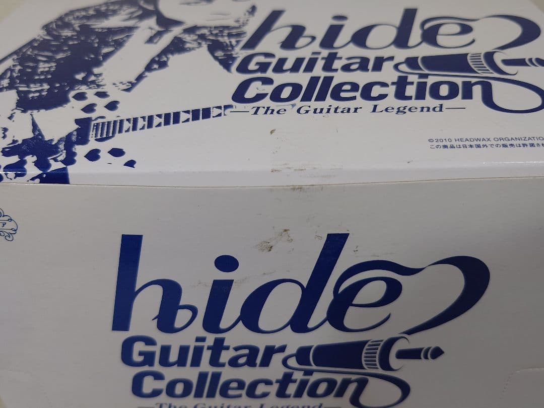 hide ギターコレクション 1BOX X JAPAN ミニチュアギター 模型