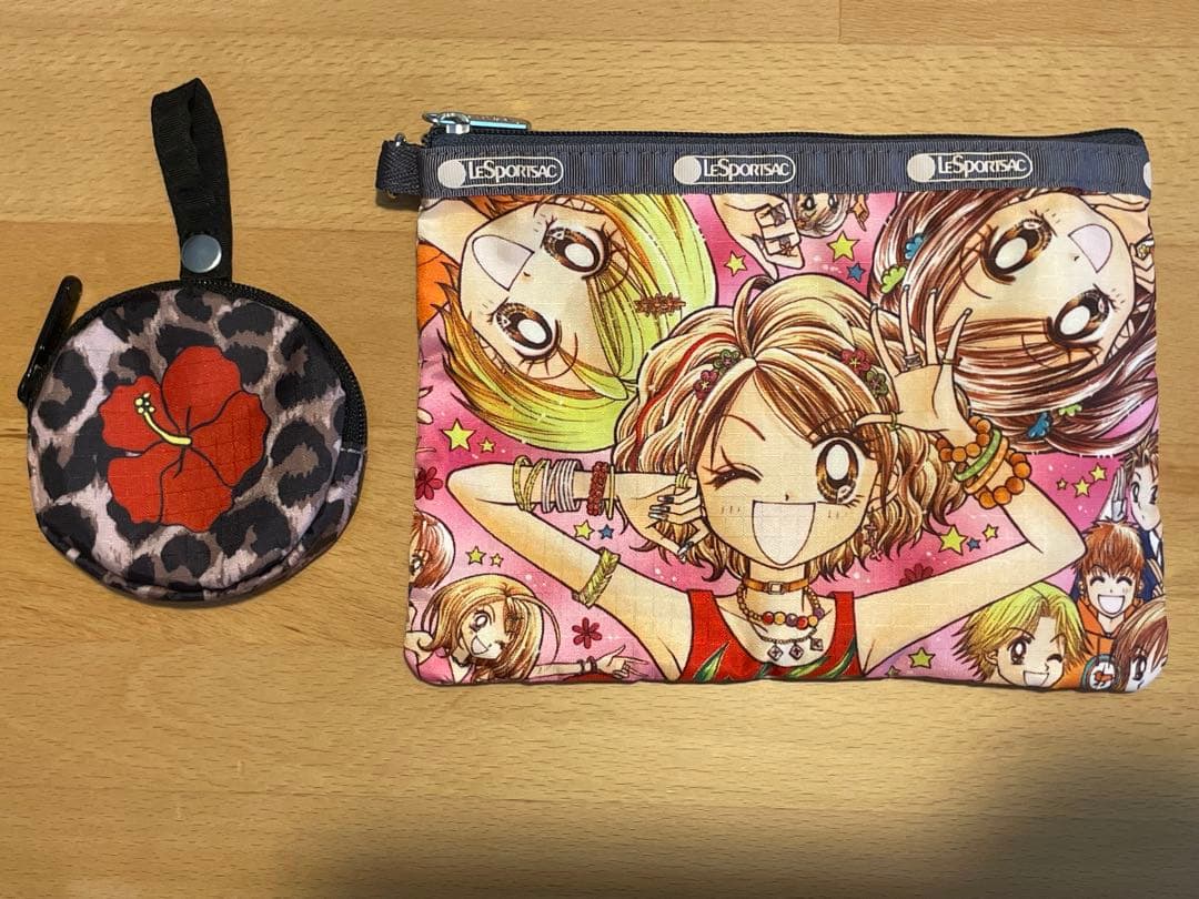 【新品未使用】lesportsac　ギャルズ　ポーチ2点セット