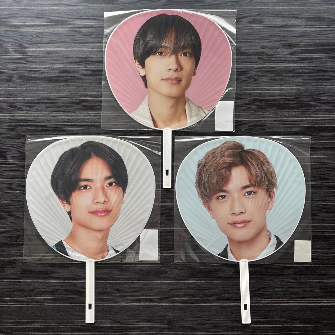 なにわ男子　うちわ　Tシャツ　ちびぬい　セット　長尾謙杜　高橋恭平　まとめ売り