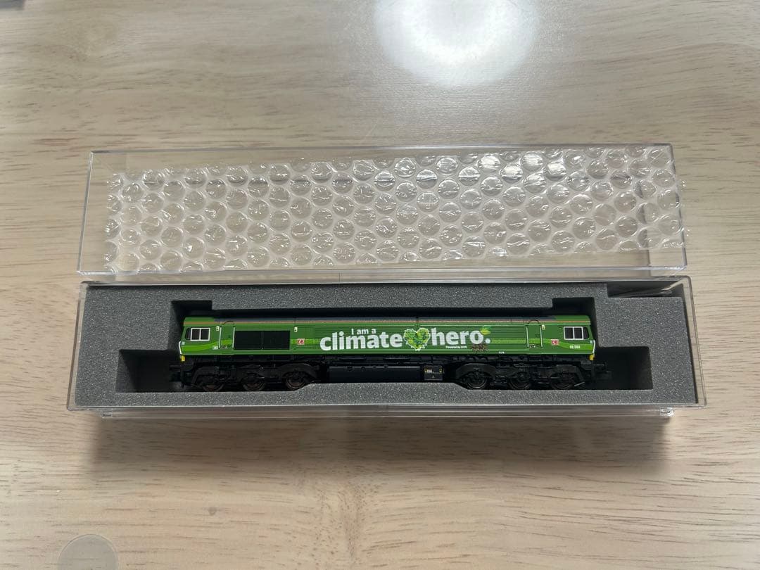 新品 Class66 DB Cargo Climate Hero KATO