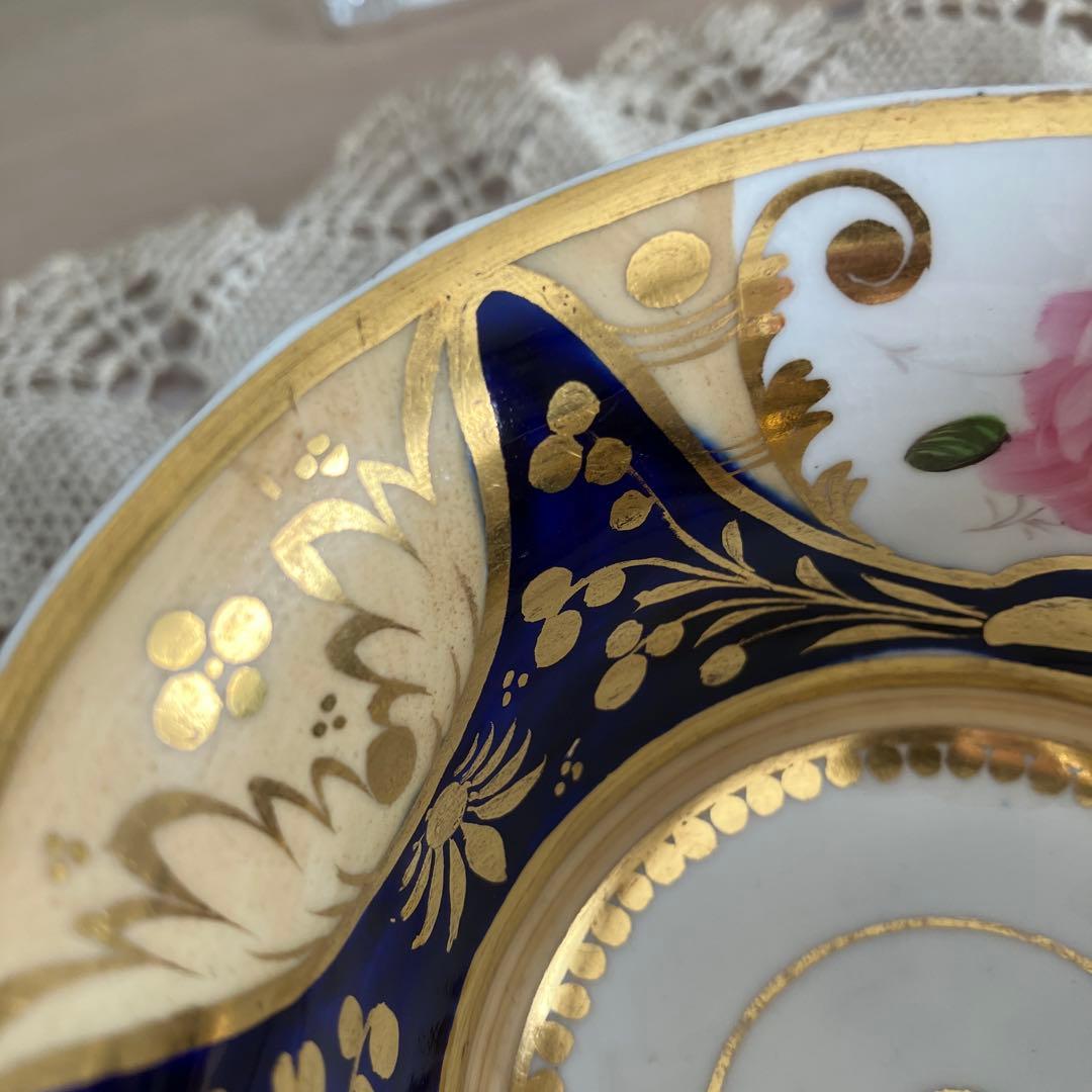 英国アンティーク　稀少イェーツ　薔薇のトゥルートリオ