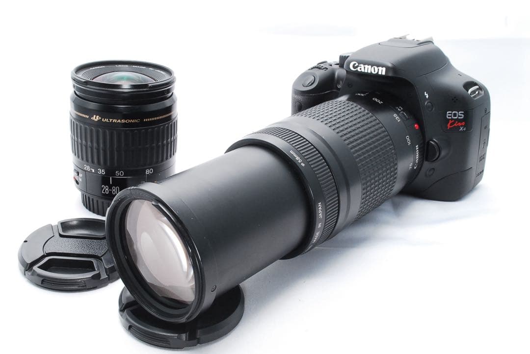 超望遠レンズ付‼️CanonKiss X4‼️スマホ転送可‼️入門モデル‼️すぐ使える‼️