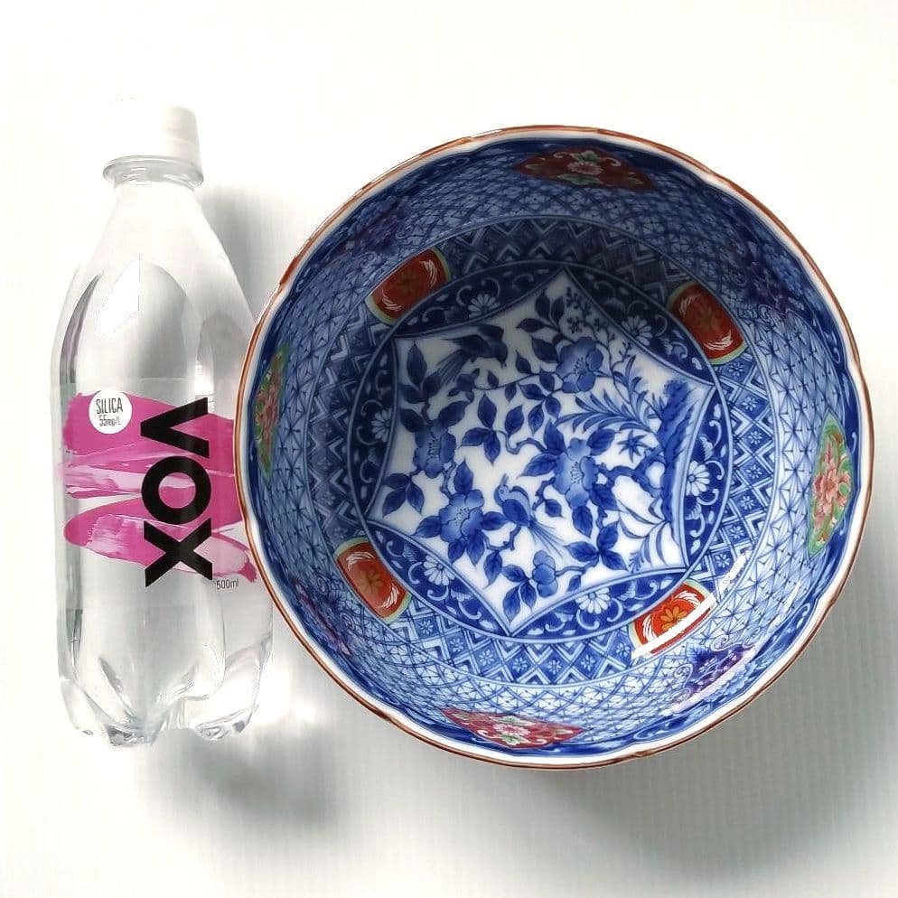 庫山窯 古伊万里 染付 色錦 色絵 芙蓉手 深鉢 大鉢 大皿 盛皿 鉢 和食器