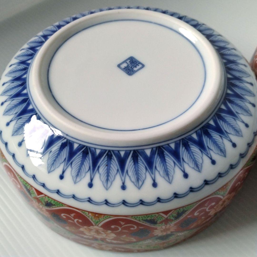 庫山窯 古伊万里 染付 色錦 色絵 芙蓉手 深鉢 大鉢 大皿 盛皿 鉢 和食器