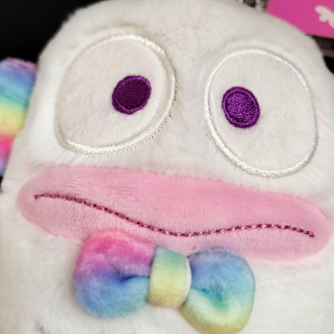 ハンギョドン　ぬいぐるみ　マスコット　虹色　レインボー