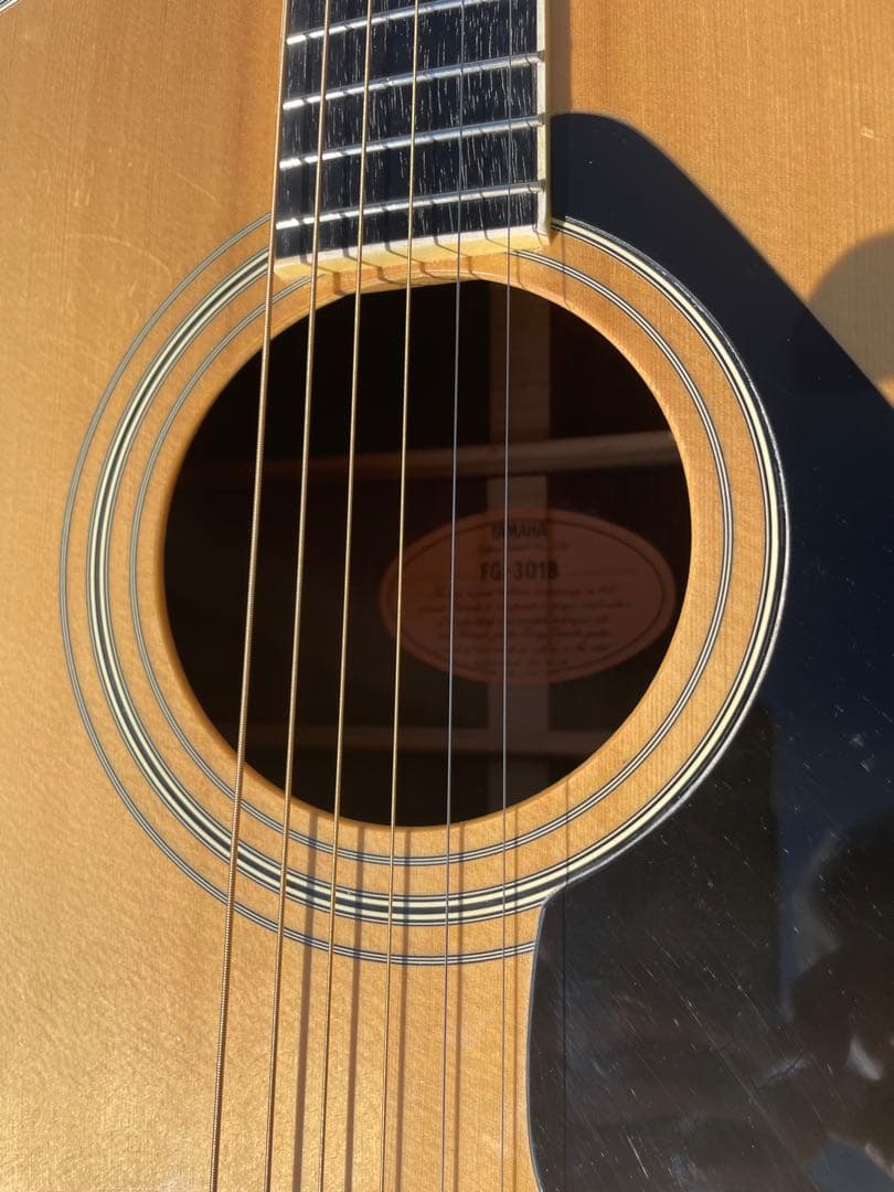 超ミント美品　YAMAHA FG301B オレンジラベル　日本ビンテージギター
