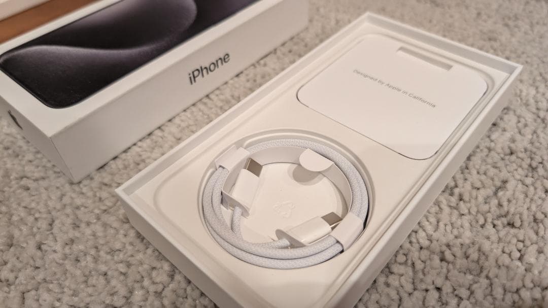 【無音撮影】iPhone 15 Pro Max 256GB 海外版 Black