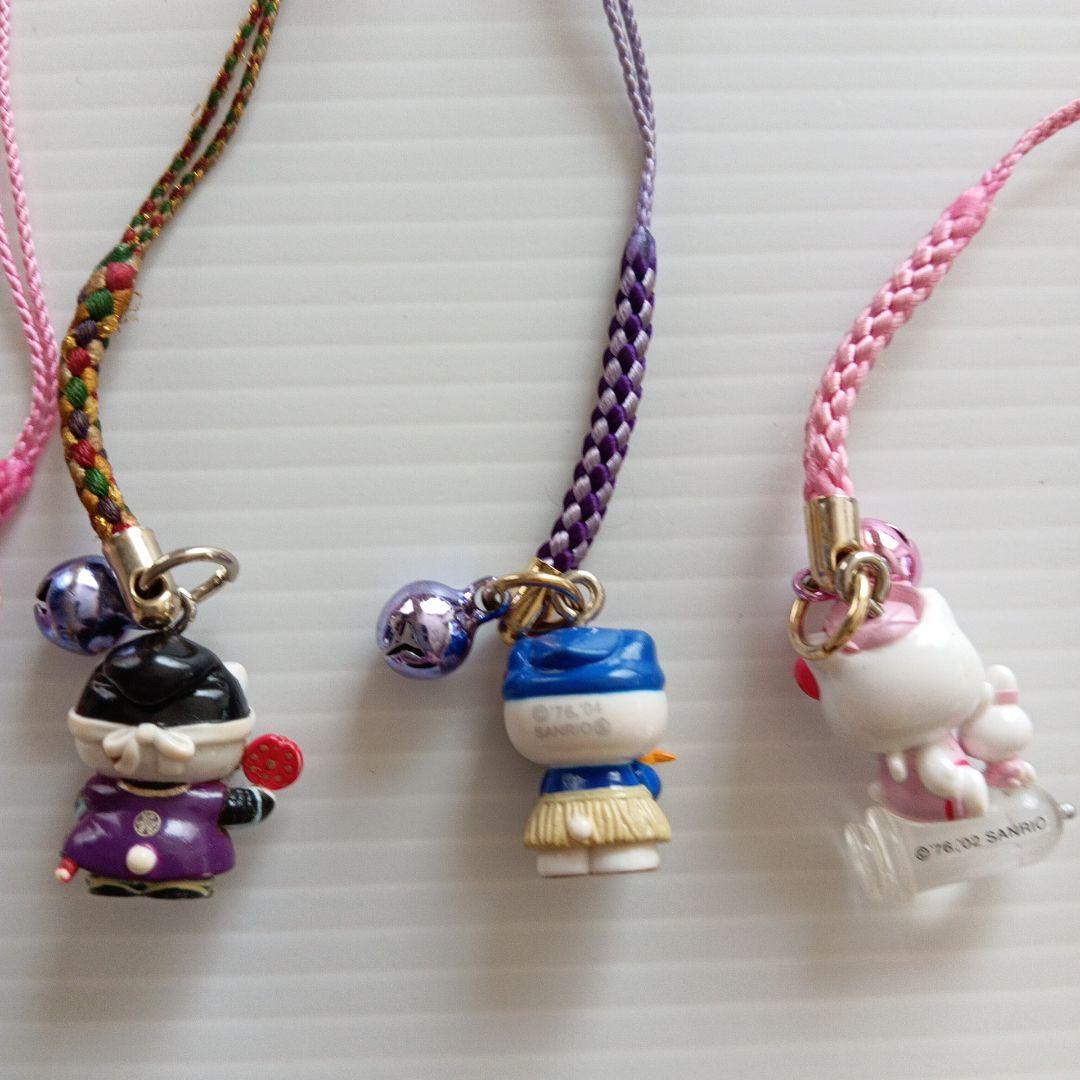 ハローキティ ご当地ストラップ他 17個セット