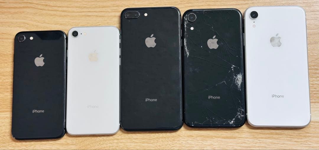 iPhone 8 / XR / 8Plus 合計8台 まとめ売り