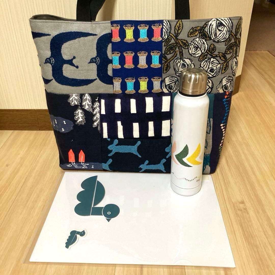 745 ★私だけのトートバッグ★ A4 肩かけ　＊handmade＊