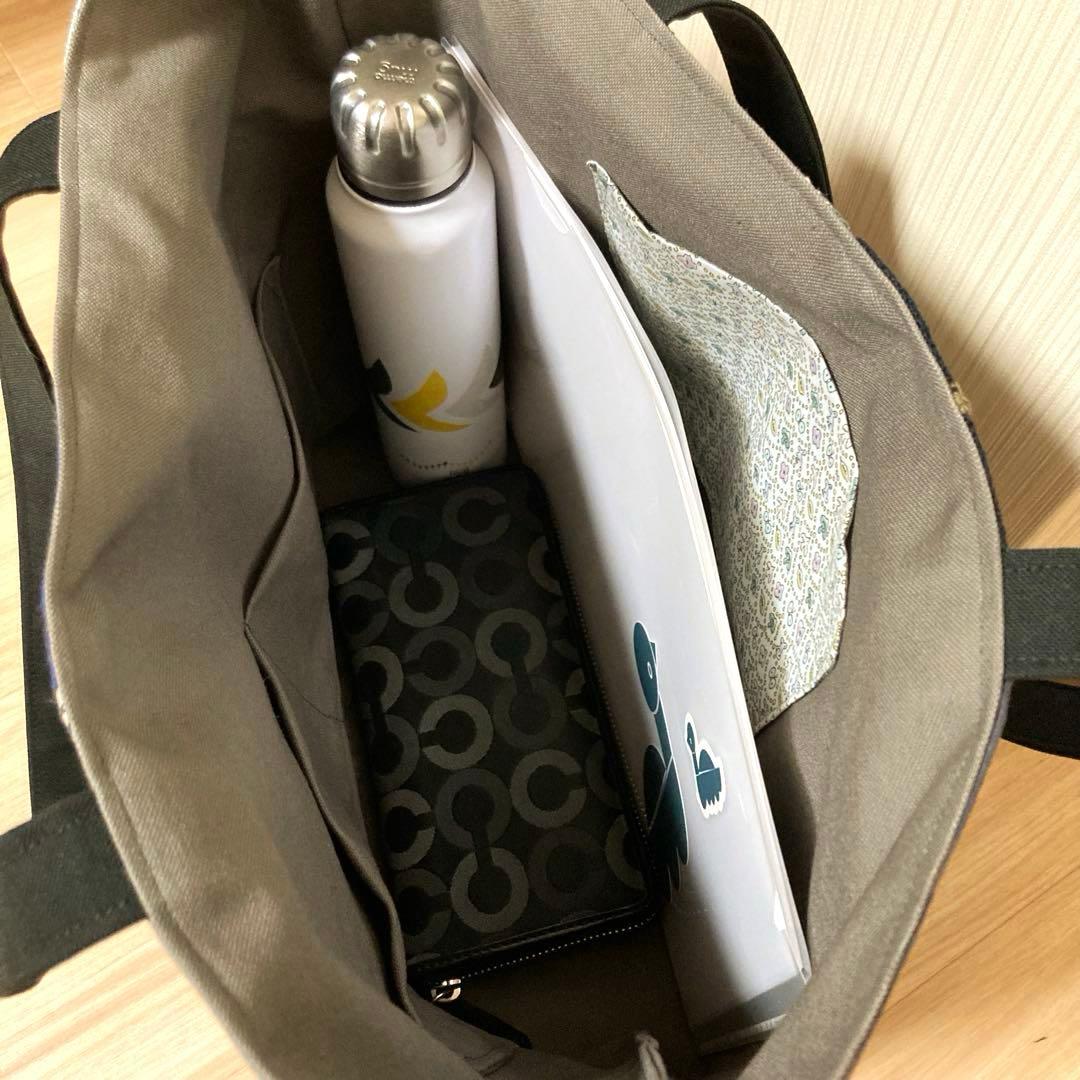 745 ★私だけのトートバッグ★ A4 肩かけ　＊handmade＊