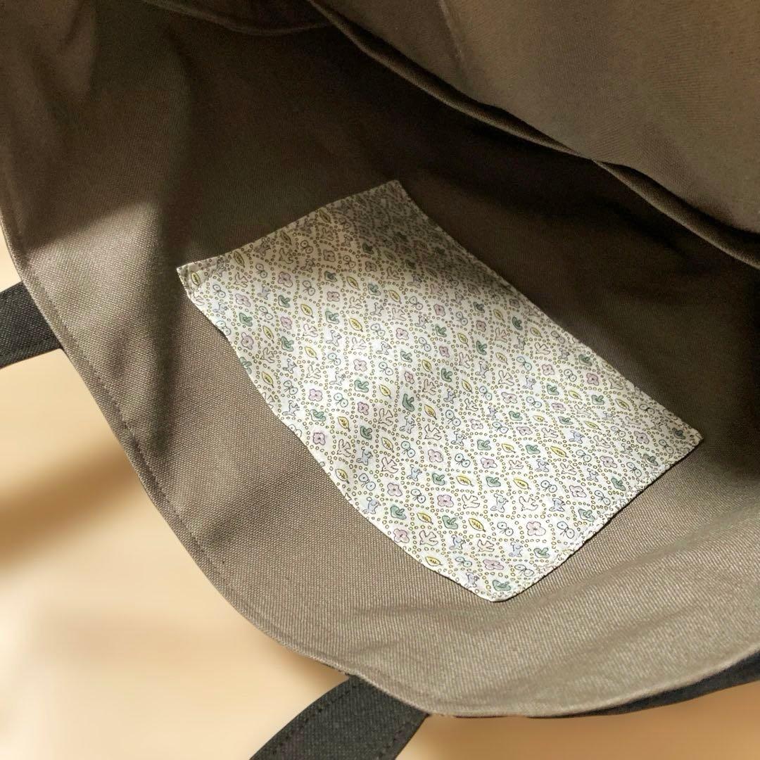 745 ★私だけのトートバッグ★ A4 肩かけ　＊handmade＊