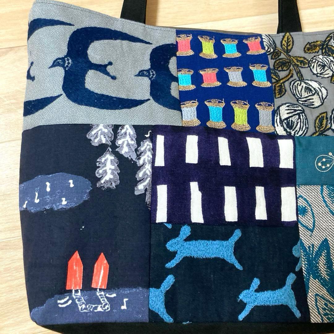 745 ★私だけのトートバッグ★ A4 肩かけ　＊handmade＊