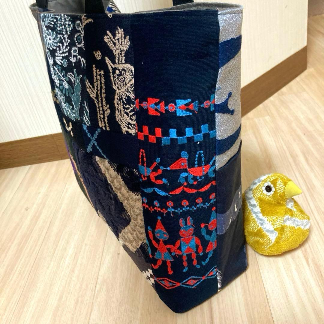 745 ★私だけのトートバッグ★ A4 肩かけ　＊handmade＊