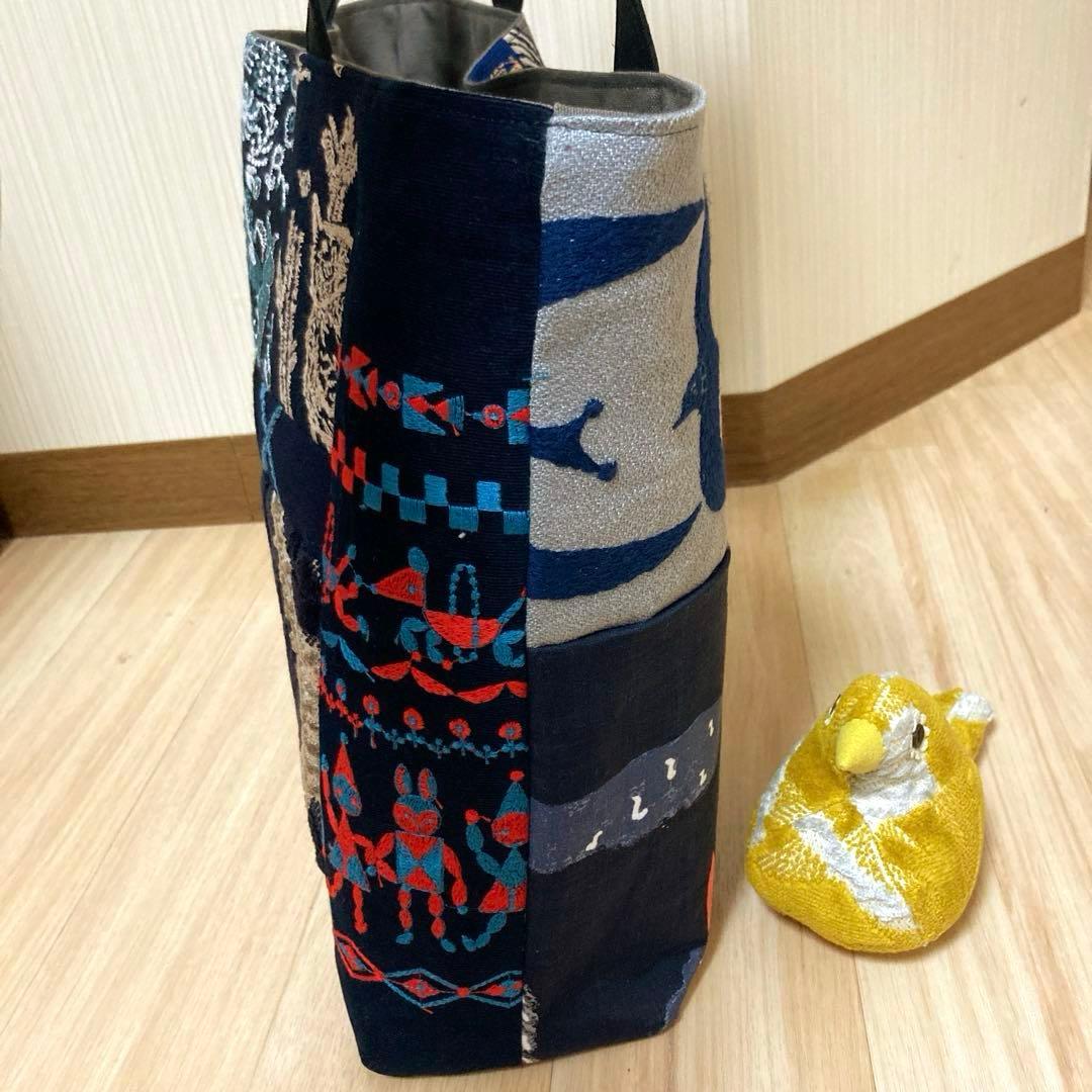 745 ★私だけのトートバッグ★ A4 肩かけ　＊handmade＊