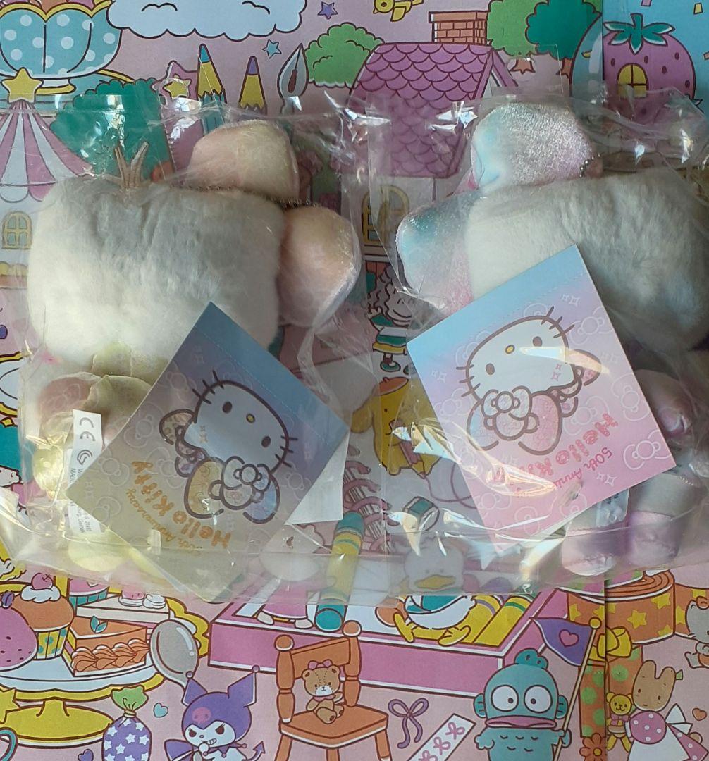 The Fashionable Ribbon 50周年キティミミィマスコット2点