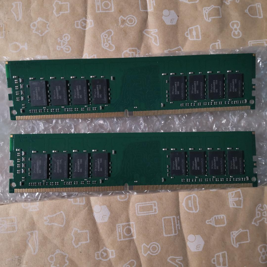 ADATA デスクトップ用 DDR4メモリ 16GB×2枚=計32GB