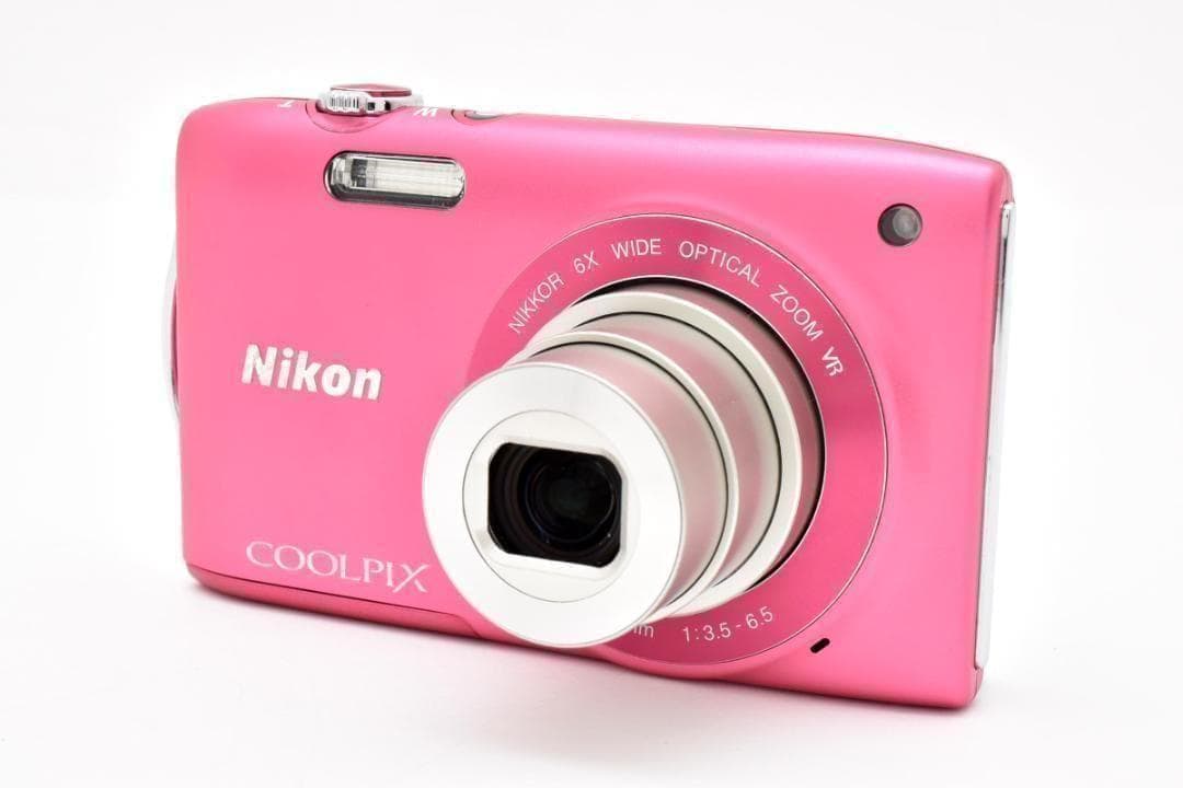 【お値下げ歓迎・極美品】　ニコン　Nikon COOLPIX S3300 ピンク
