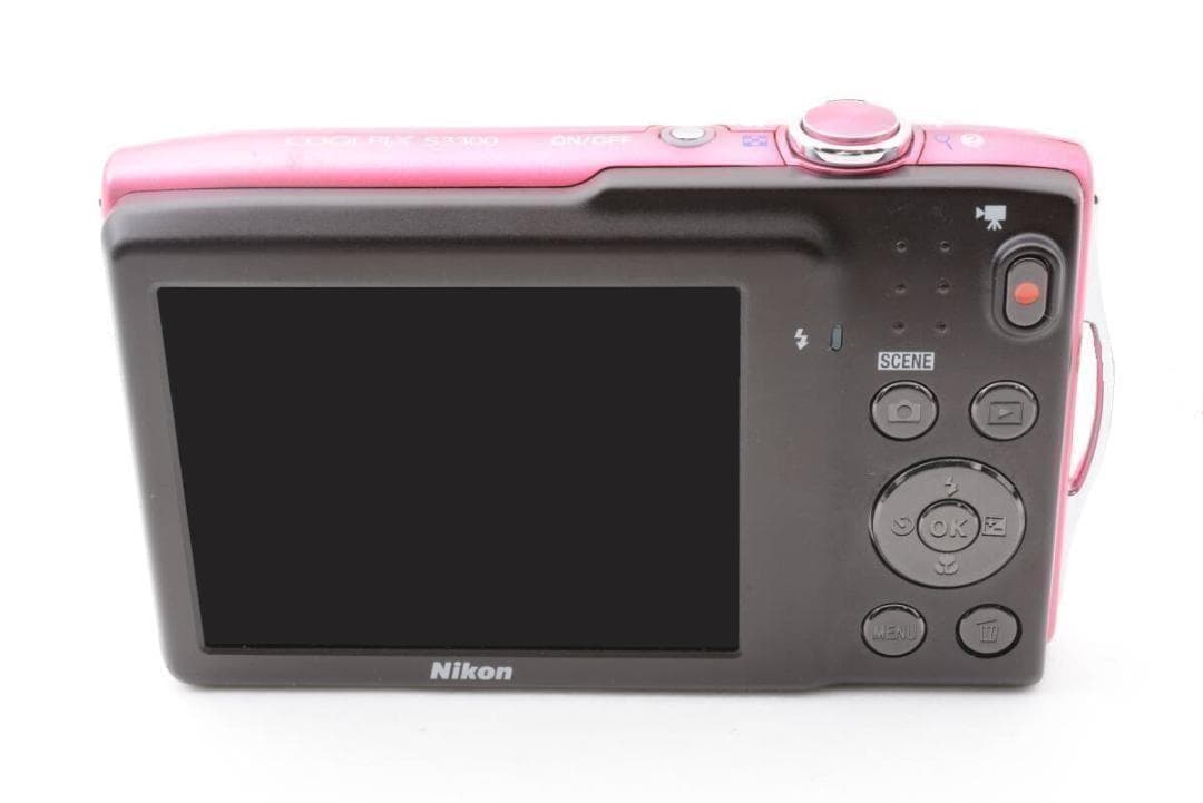 【お値下げ歓迎・極美品】　ニコン　Nikon COOLPIX S3300 ピンク