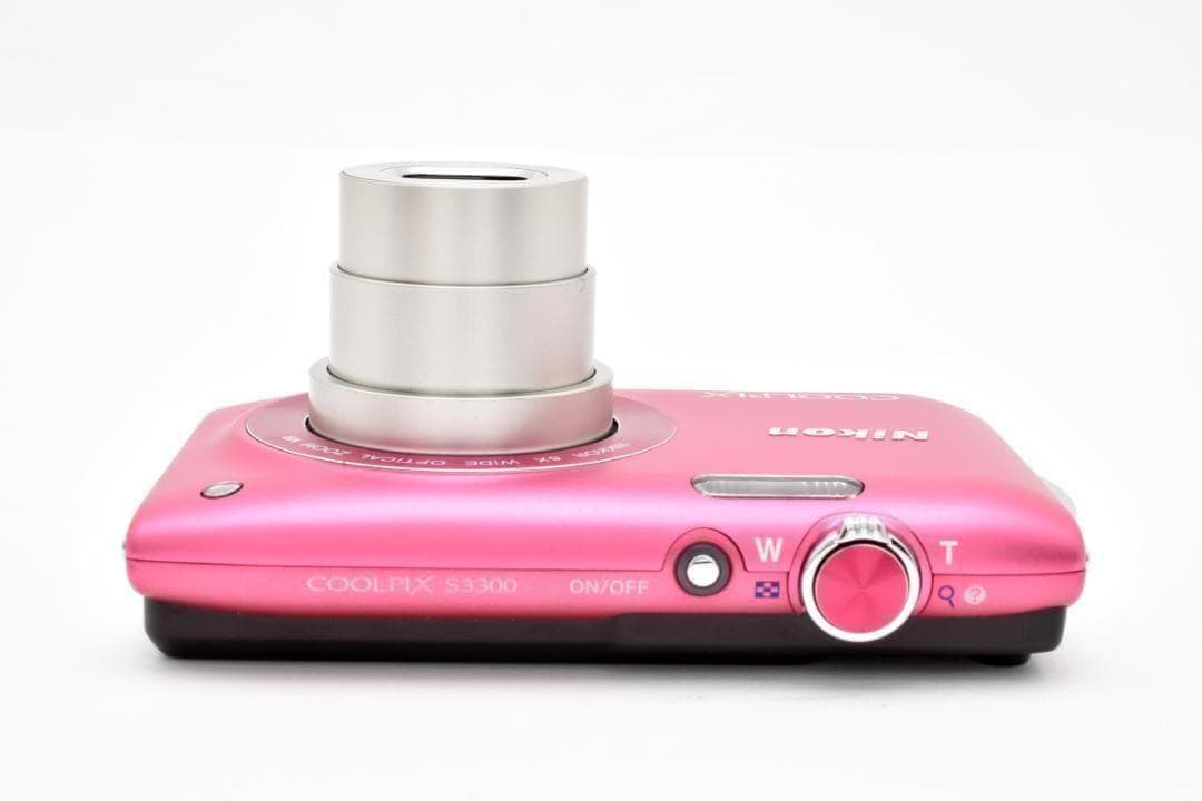 【お値下げ歓迎・極美品】　ニコン　Nikon COOLPIX S3300 ピンク