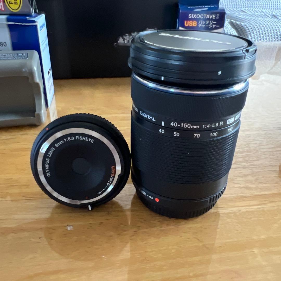 超美品Olympus E-M10 Mark III シルバー 3本レンズセット