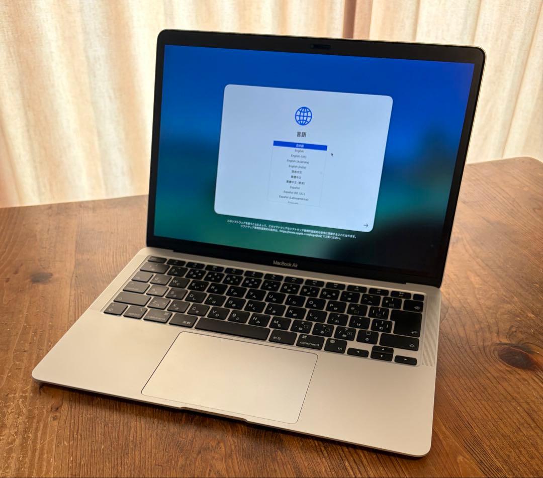 美品 MacBook Air M1 16GB SSD256GB シルバー